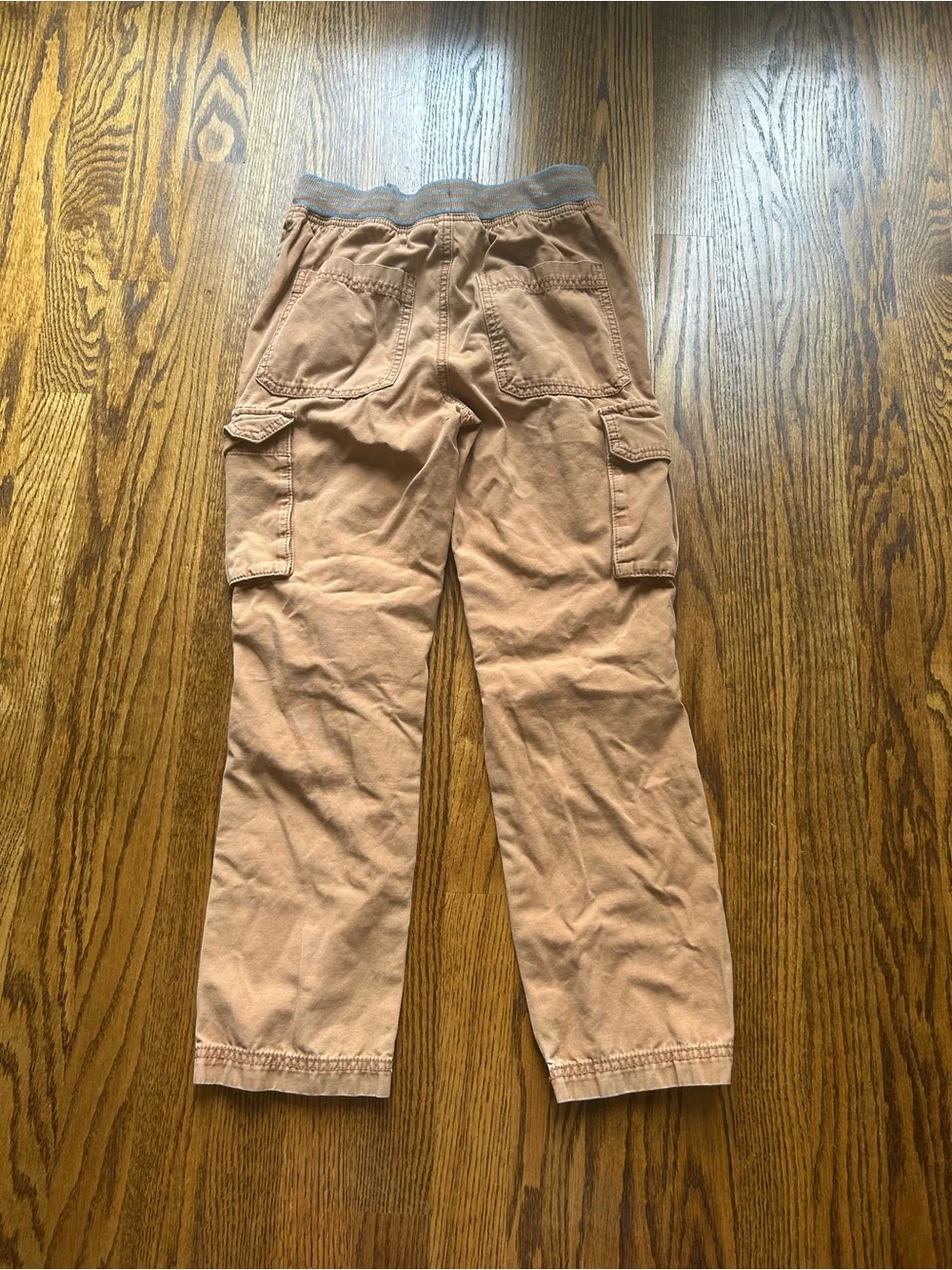 Hanna Andersson Kids Cargo Jeans in Light Brown
